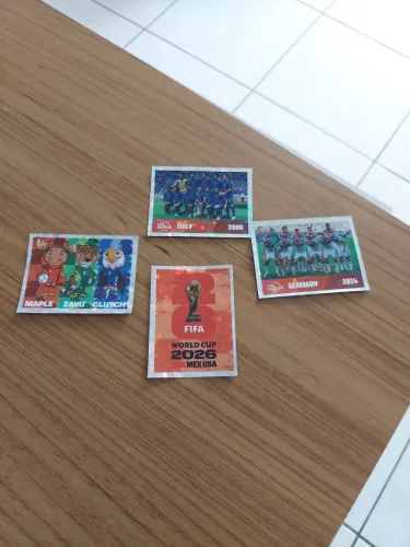 Figurinhas da copa 2026 Panini - leia a descrição.