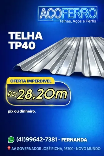 Telha Trapézio40