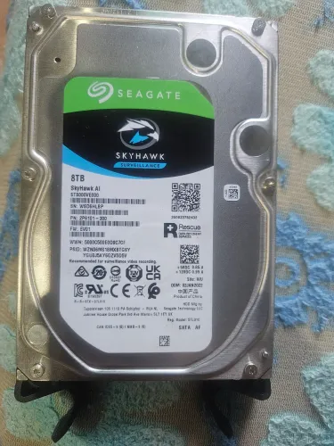 HD d3 8tb usado em perfeito estado