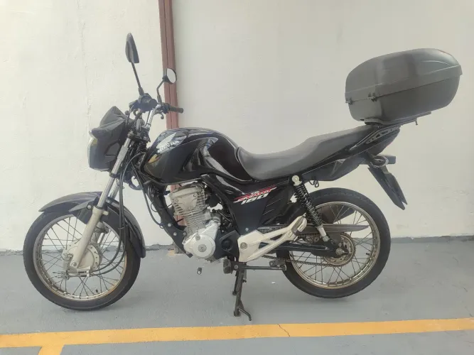 Moto Honda CG 160 Start 2019 Preta
