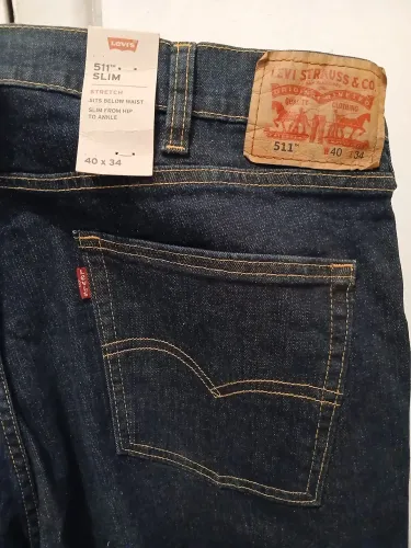 Calça Jeans Levis 511 Slim Fit Nova (Masculino Tam 50)