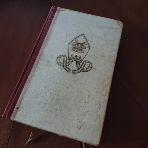 Antigo livro Der Kardinal - Henry Morron Robinson Edição de 1953 em alemão 