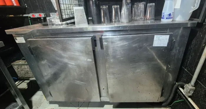 Balcão Bancada refrigerada inox