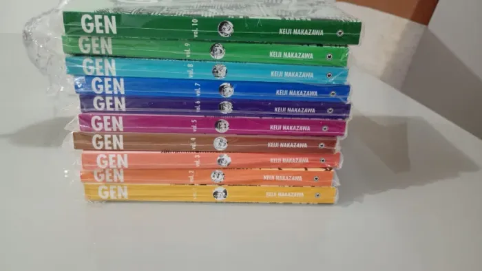 Mangá Gen Pés Descalços completo