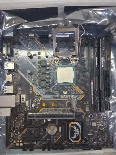 Kit processador, placa mãe e memória 