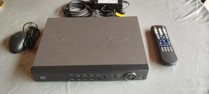 Nvr Gravador Tecvoz 4/8 Canais Com Hd De 500gb