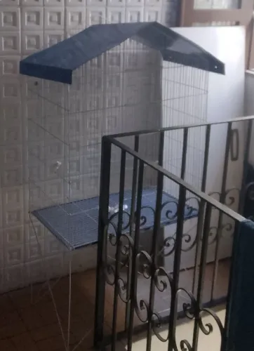 Viveiro para pássaros.