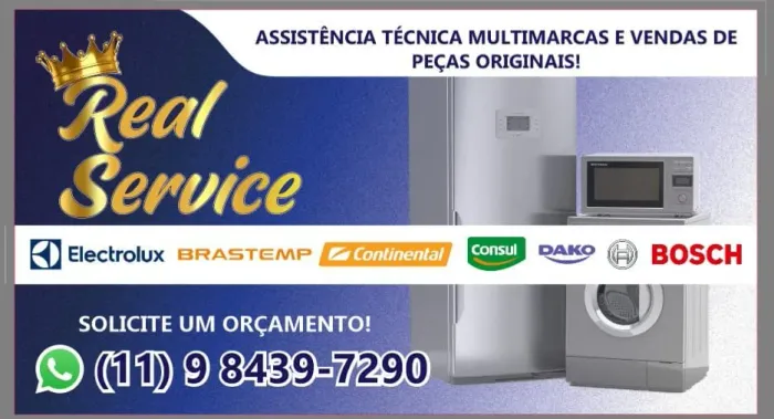 Assistência técnica Geladeira, Máquina de lavar, micro-ondas...