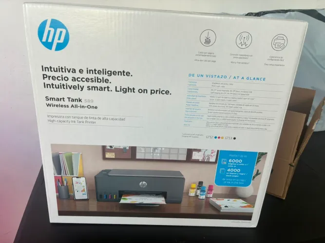 Impressora Multifuncional HP. NOVA NA CAIXA.