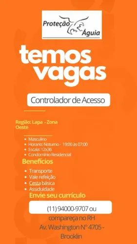 Divulgação de vaga 