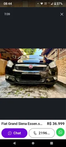 Fiat Grand Siena Essence 1.6 Flex 16V 2013