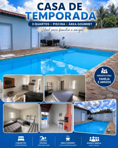 Aluguel casa de temporada em FAMA-MG