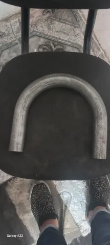 Curva aço  carbono 180°