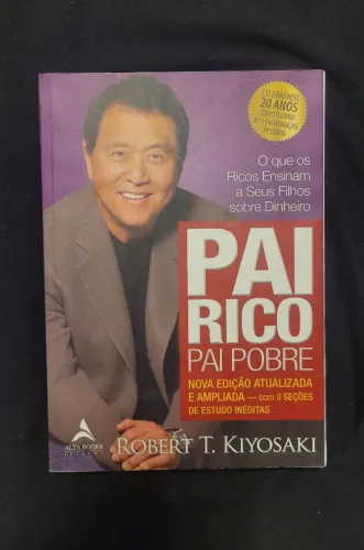 Pai Rico Pai pobre - Robert T.Kiyosaki - Livro Usado