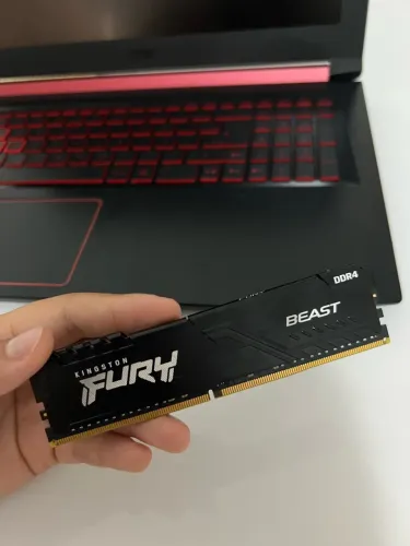 Memória RAM 32GB DDR4 Kingston Fury Beast 3200MHz CL16