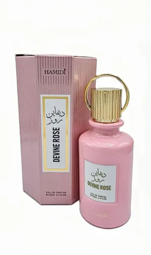 PERFUME ÁRABE DEVINE ROSE HAMIDI