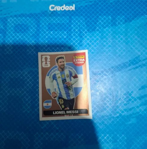 Extra Sticker Messi Bronze