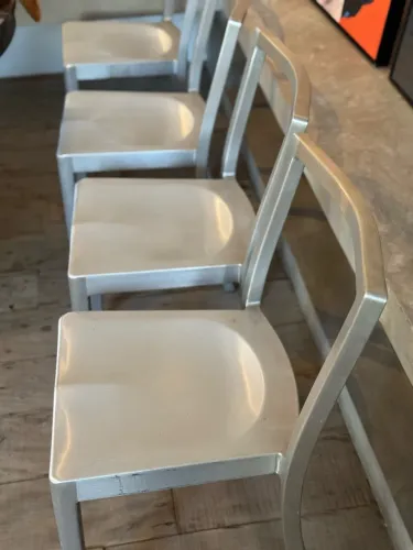 Jogo 8 Cadeiras Emeco Hudson Philippe Starck Originais