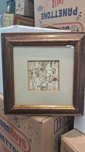 Belíssimo Quadro medidas 27x27
