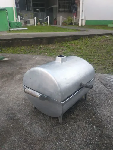 Churrasqueira no bafo alumínio - Tam G