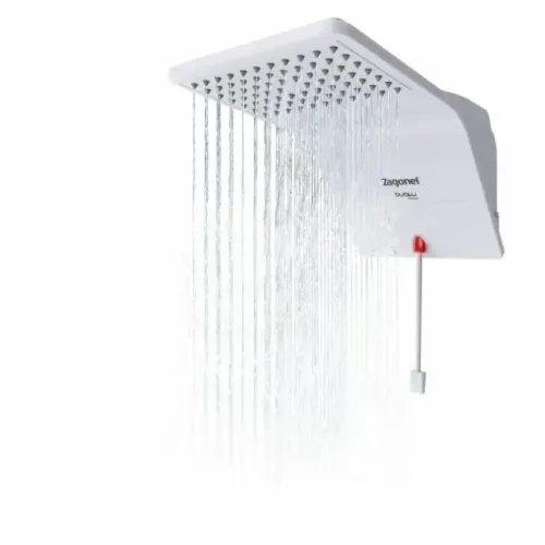 Chuveiro Zagonel Ducali Eletrônico 5500W 127V  branco - espalhador grande