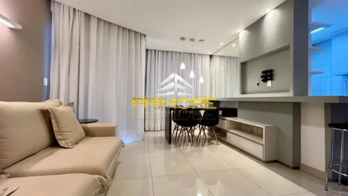 Locação apartamento mobiliado 2 Quartos no bairro Vila da Serra