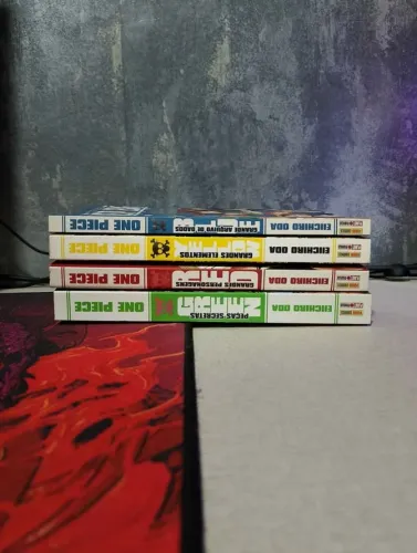 One Piece Databooks/Edições Especiais - Red, Blue, Yellow e Green | Panini