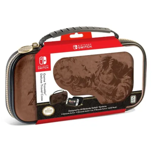 Game Traveler Deluxe Travel case Nintendo Switch - Zelda - Novo e Lacrado