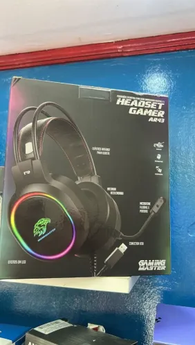 Headset Gamer AR43 RGB - Novo | R$ 149,99