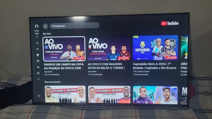 Tv Qled TCL 40 polegadas.