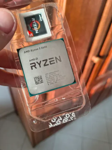 Processador Ryzen 5600 + Air cooler deepcool 120 rgb