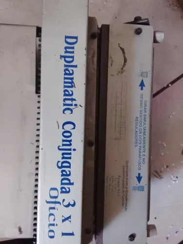 Encadernadora e perfuradora duplamatic conjugada 3 em 1