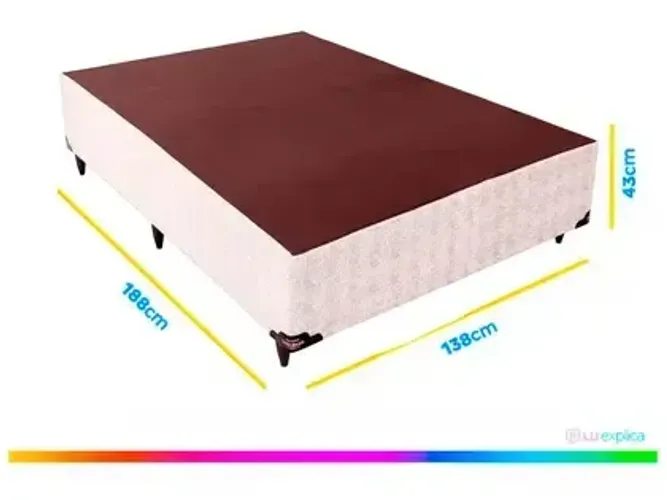 Base Cama Box Casal Ortobom Ortotech