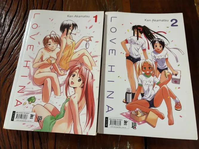Love Hina Vol 1 e 2
