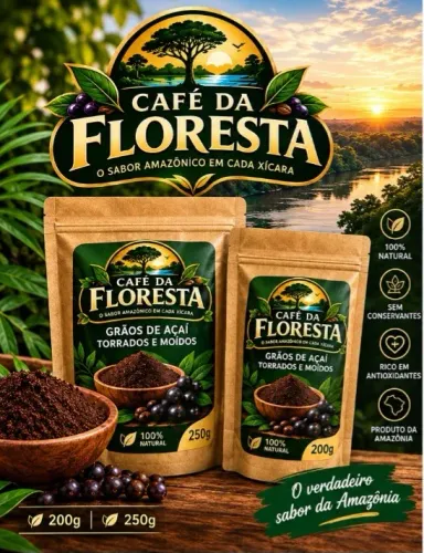 Café de Açaí 100% Natural