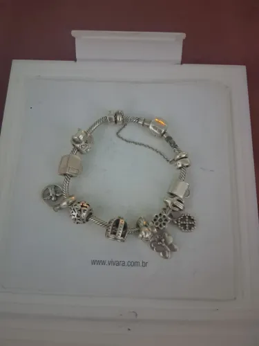 PULSEIRA DE PRATA VIVARA