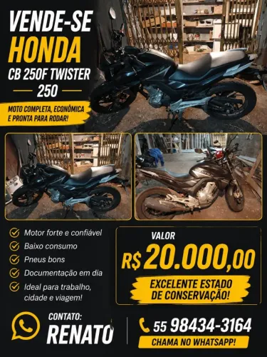 Vendo Honda CB 250F