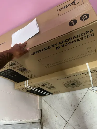Ar condicionado novo 