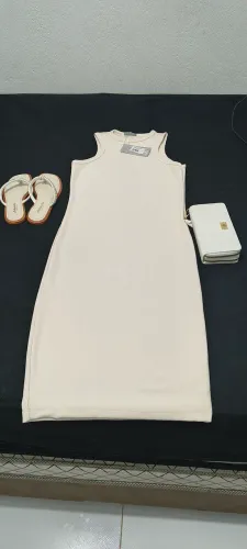 VESTIDO/BOLSA/SANDÁLIA, NOVOS!