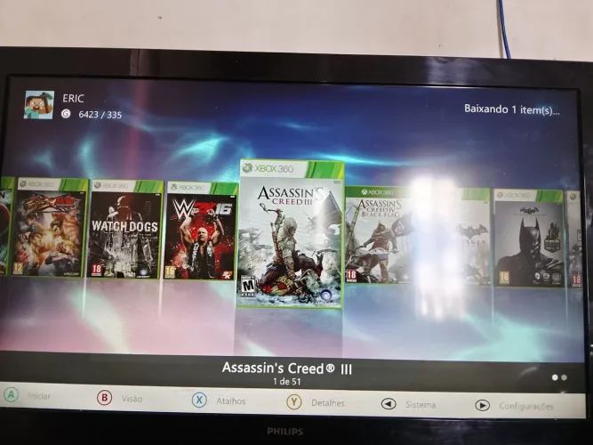 Vendo ou troco esse Xbox 360 rgh com vários jogos e dois controle originais