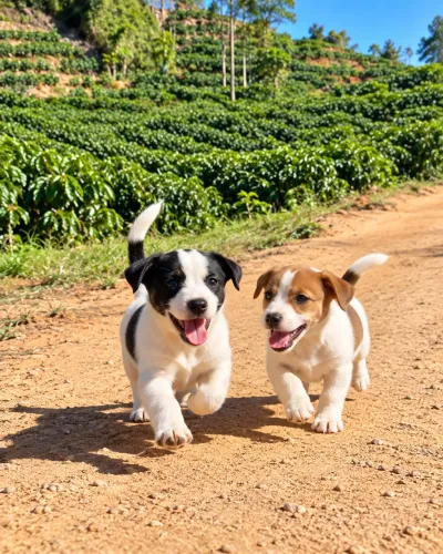 Filhote de Jack Russel Terrier