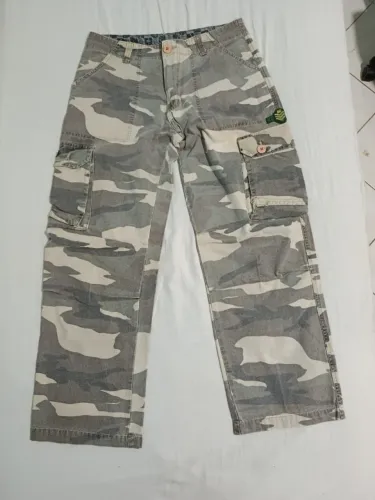 Calça Cargo Estilo Militar - Aldeia dos Ventos - Tamanho P