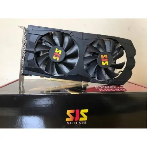 RX 580X SJS na caixa