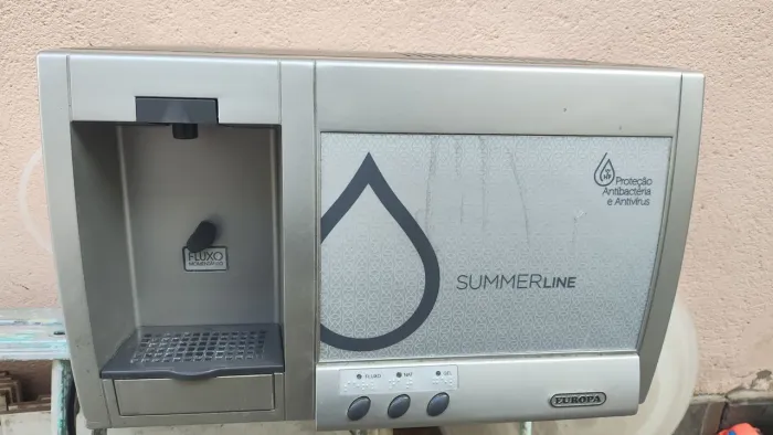 Purificador De Água Europa Summer Line Uv+hf Cor Inox