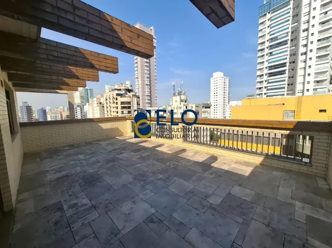R$ 5 milhões. Cobertura Duplex à venda em Santos-SP, Boqueirão! 4 quartos, 1 suíte, 2 sala