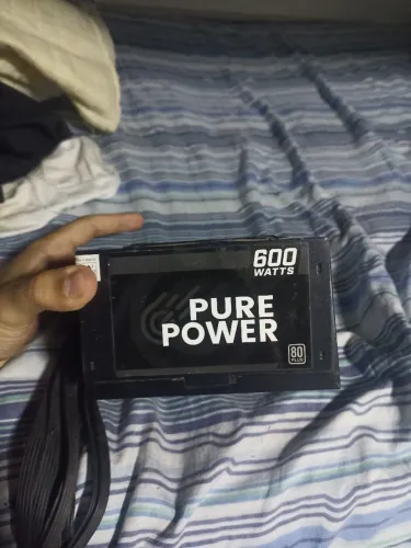 Fonte 600w 80 plus