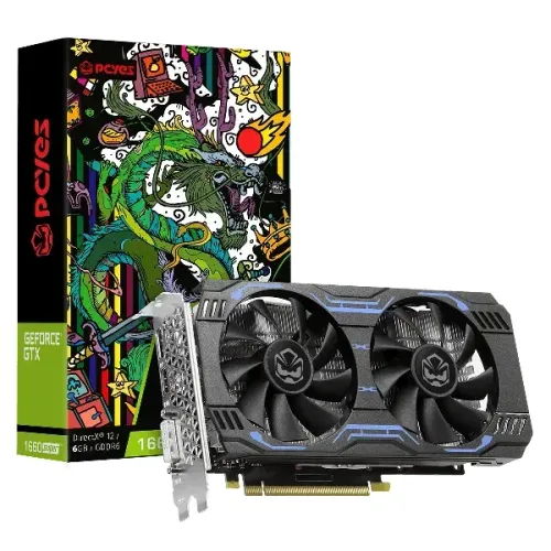 Gpu Gtx 1660 Super Gddr6 6Gb 192 Bits Full Size Dual Fan - Pa1660S6Gr6Df