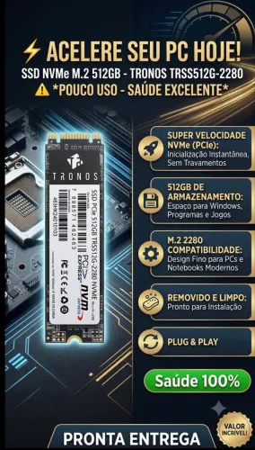 SSD NVME 512g TRONOS 