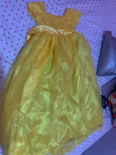 Vestido tema bela e a fera