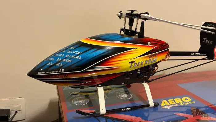 Aeromodelo Align T-Rex 550 DFC novo